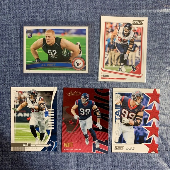 JJ Watt Rookie Card Lot Houston Texans